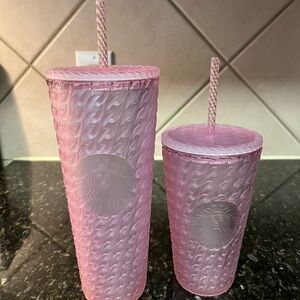 Starbucks Pink Tumblers
